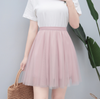 Cute mesh tutu skirt yv42327