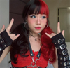 Review for Harajuku Lolita Red And Black Color Matching Wig yv42318