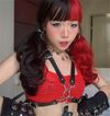 Review for Harajuku Lolita Red And Black Color Matching Wig yv42318