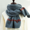 Cute knitted bow scarf yv42710