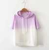 Japanese gradient hoodie yv42815