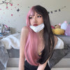 Review For Lolita Half Black Half Pink Wig Yv42195