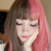 Review For Cute Pink Brown Wig Yv42853