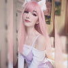 Review For Lolita Pink Long Straight Wig Yv42088