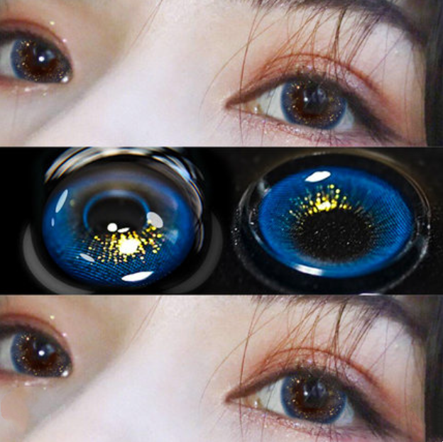 Blue Contact Lenses Two Pieces Yv30524   QQ 20220106105145 