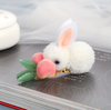 Cute plush rabbit hairpin yv30553