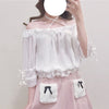 Lolita straps chiffon blouse yv42260