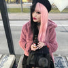 Review for Lolita half black half pink wig yv42195