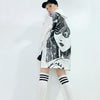 Review for Harajuku horror comics coat YV2323